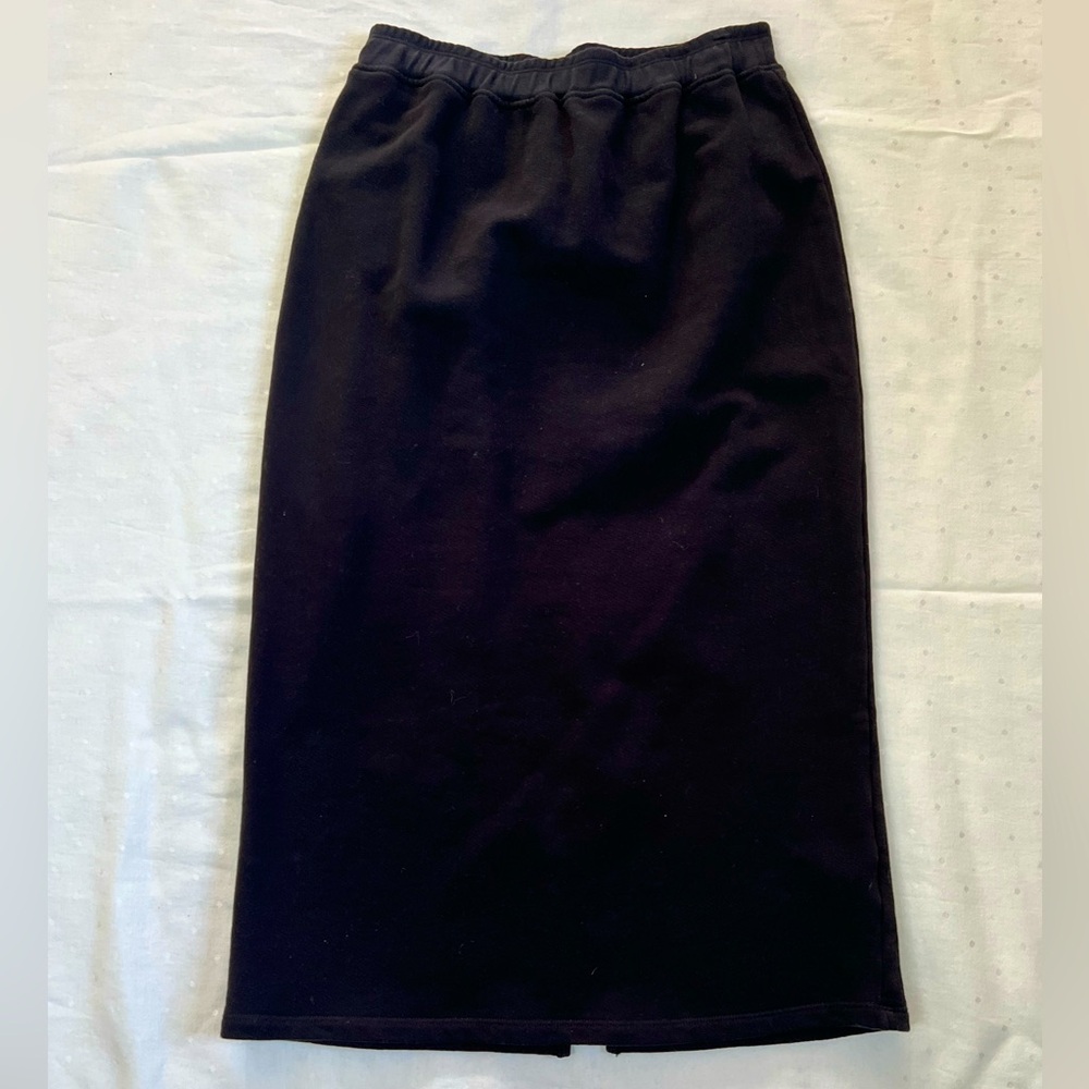 Cotton Midi Skirt